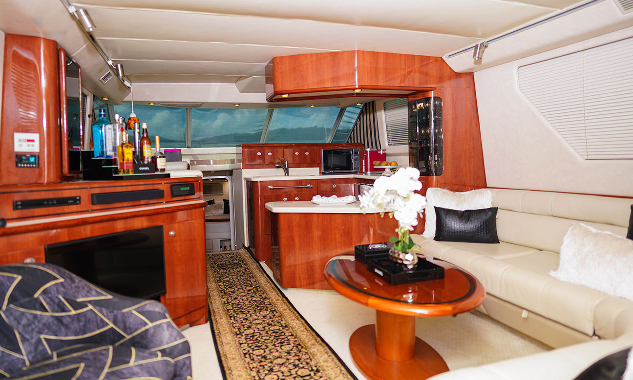 Mimosa Yacht interior